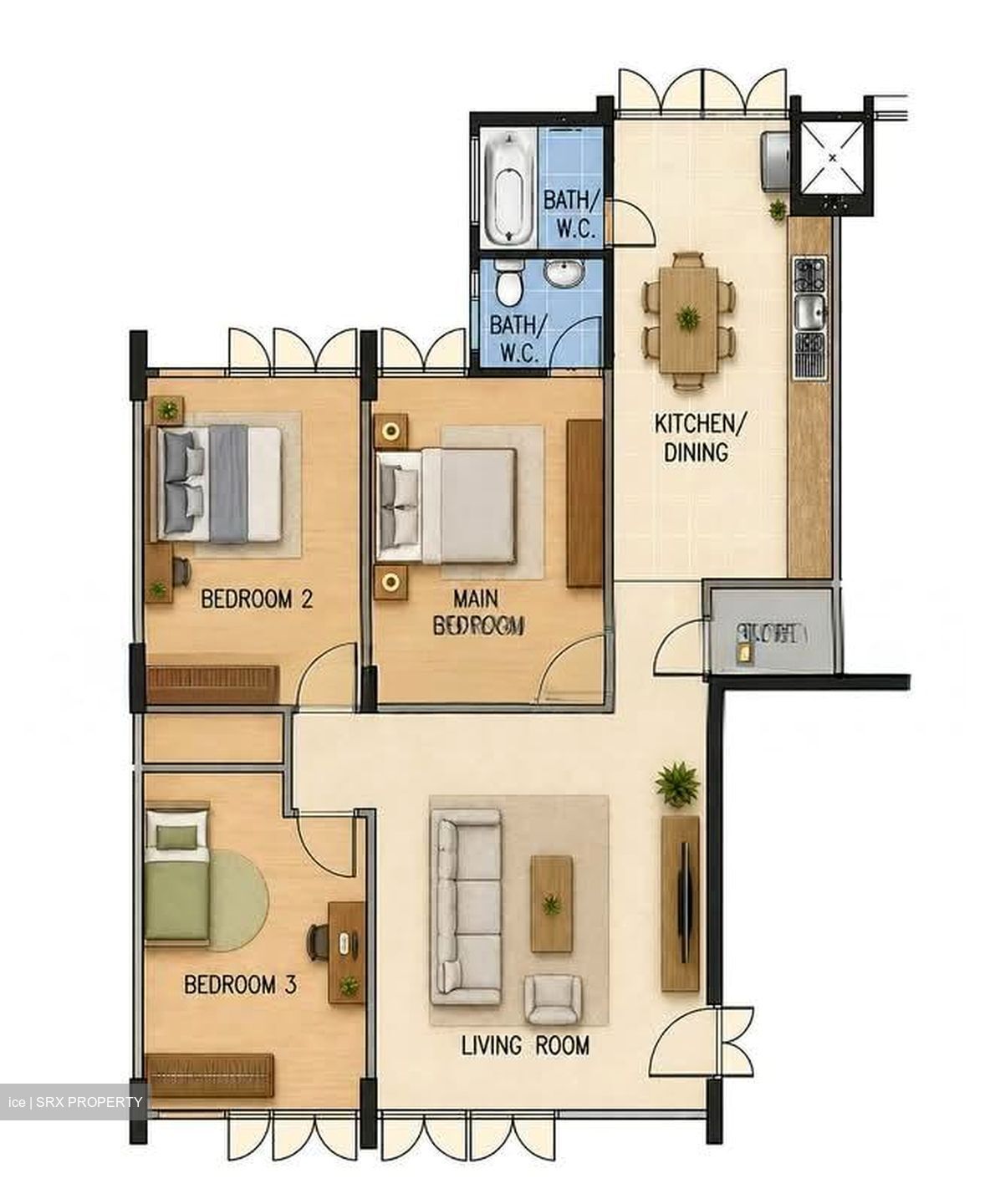 Blk 634 Yio Chu Kang Heights (Ang Mo Kio), HDB 4 Rooms #551877681